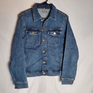 DL1961 Slim Fit Button Up Denim Jean Jacket Size Medium